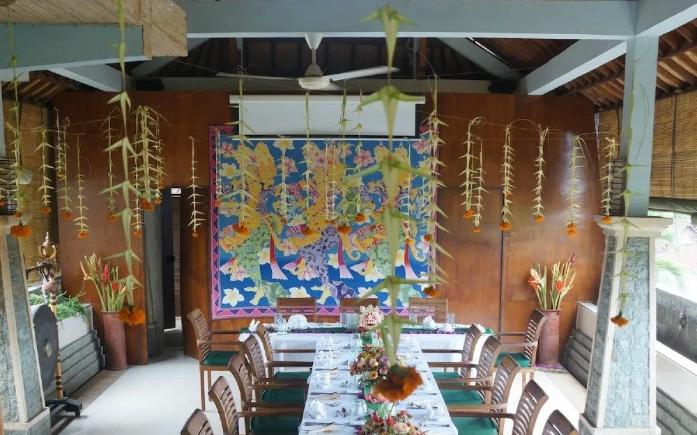 The Terrace Lounge at Taksu Sebatu Villa