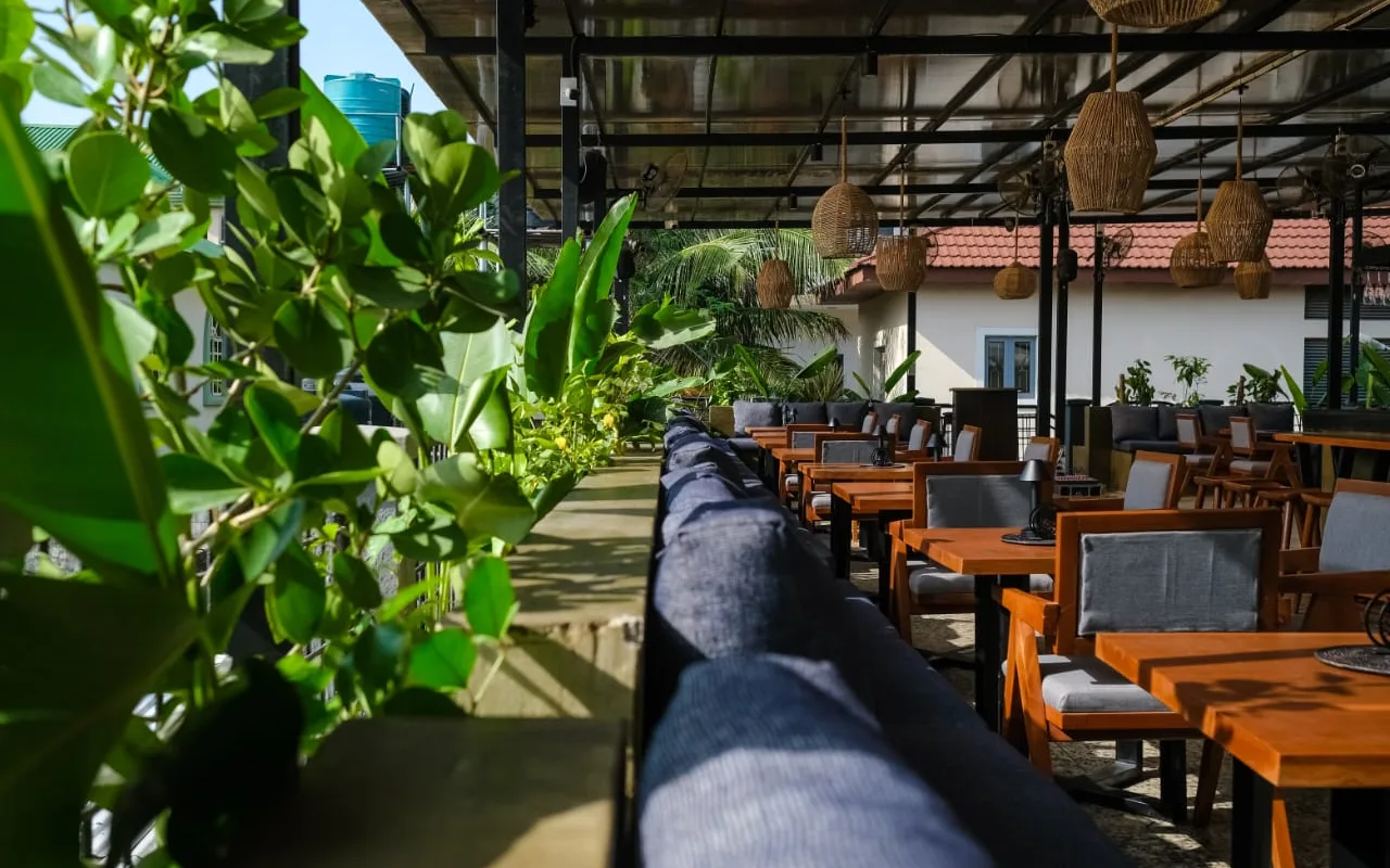 The Terrace Lounge at The Acala Shri Sedana