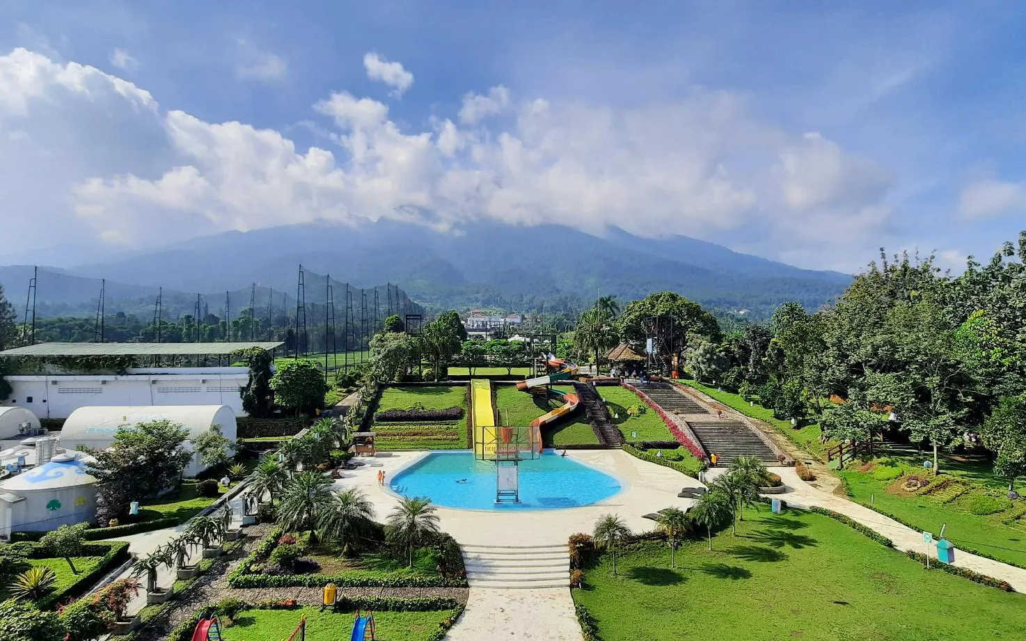 The Terrace Lounge at The Highland Park Resort Bogor