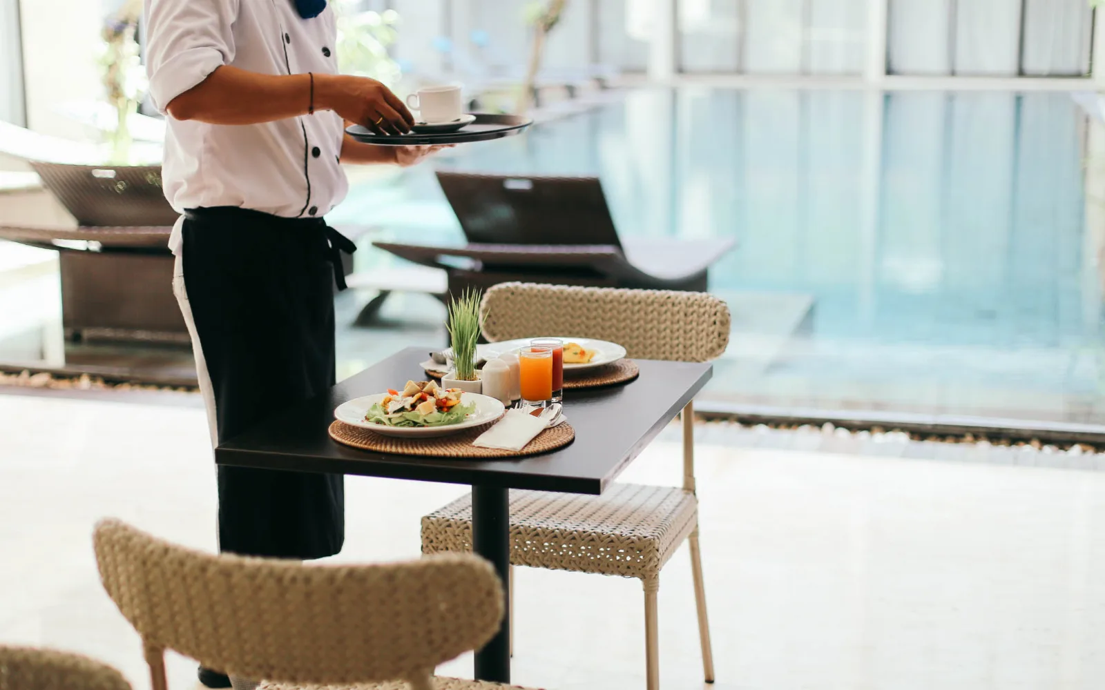 The Terrace Lounge at The Pavilion Hotel Kuta