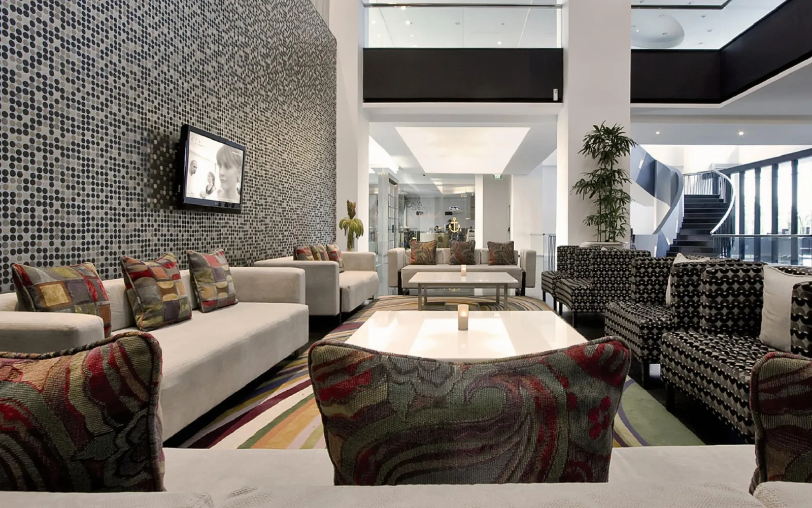 The Terrace Lounge at TS Suites Surabaya