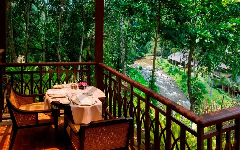 The Terrace Lounge at Ubud Wana Villa