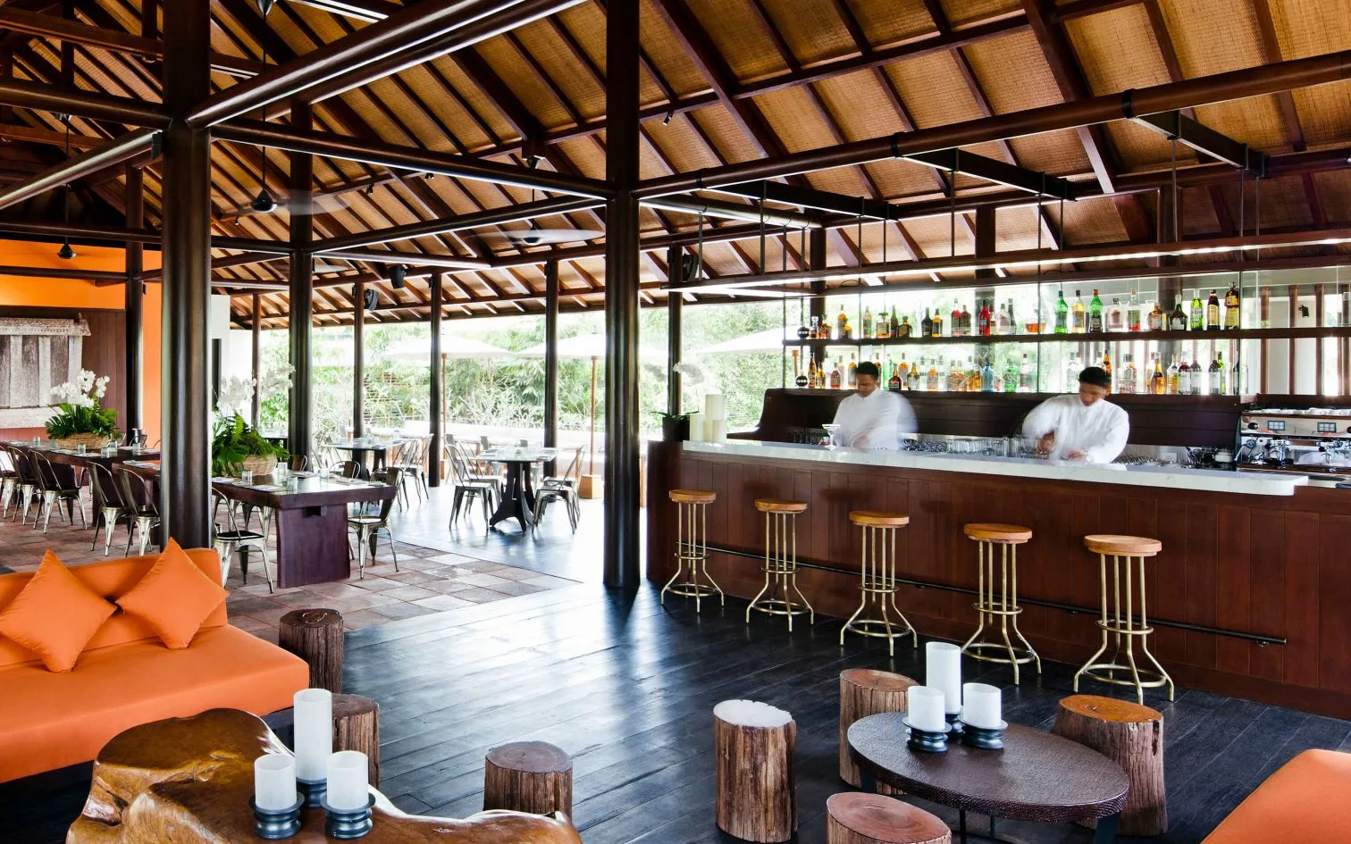The Uma Lounge at Uma Caming Villa Ubud