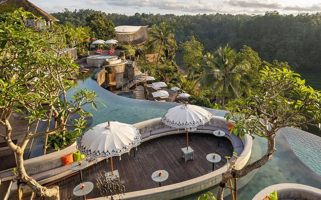 Wanna Jungle Pool & Bar at The Kayon Jungle Resort