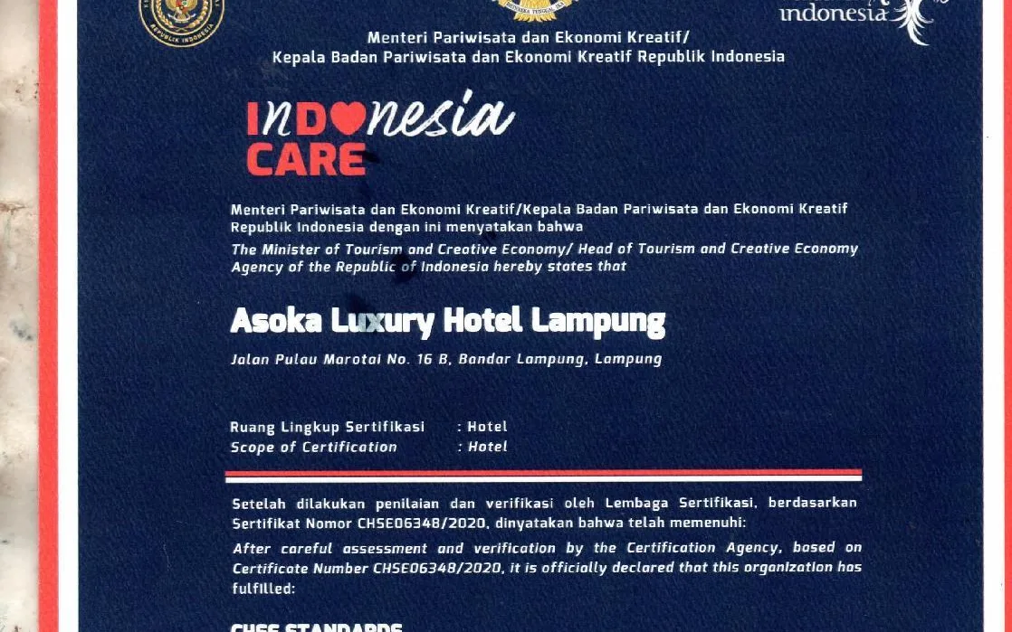 Asoka Wellness & Spa at Asoka Luxury Hotel