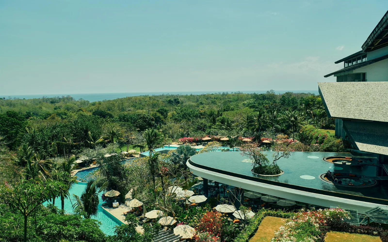 AYANA Spa & Multi-Tiered Pools at RIMBA by AYANA Bali