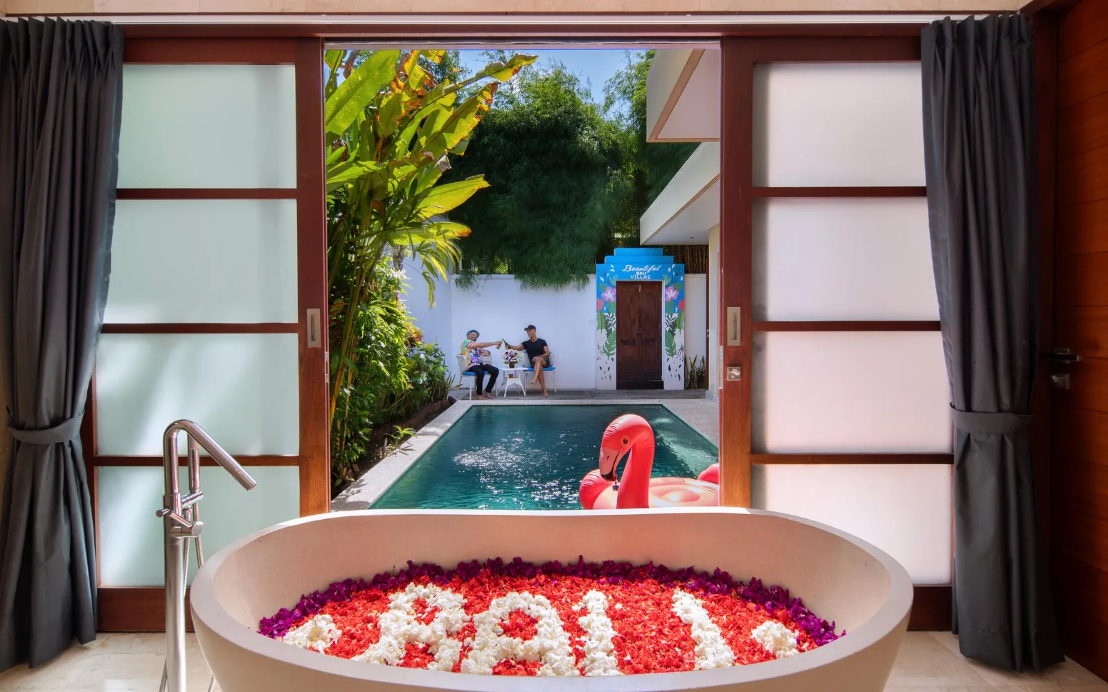 Beautiful Wellness & Spa at Beautiful Bali Villas - 6 mins walk to the beach