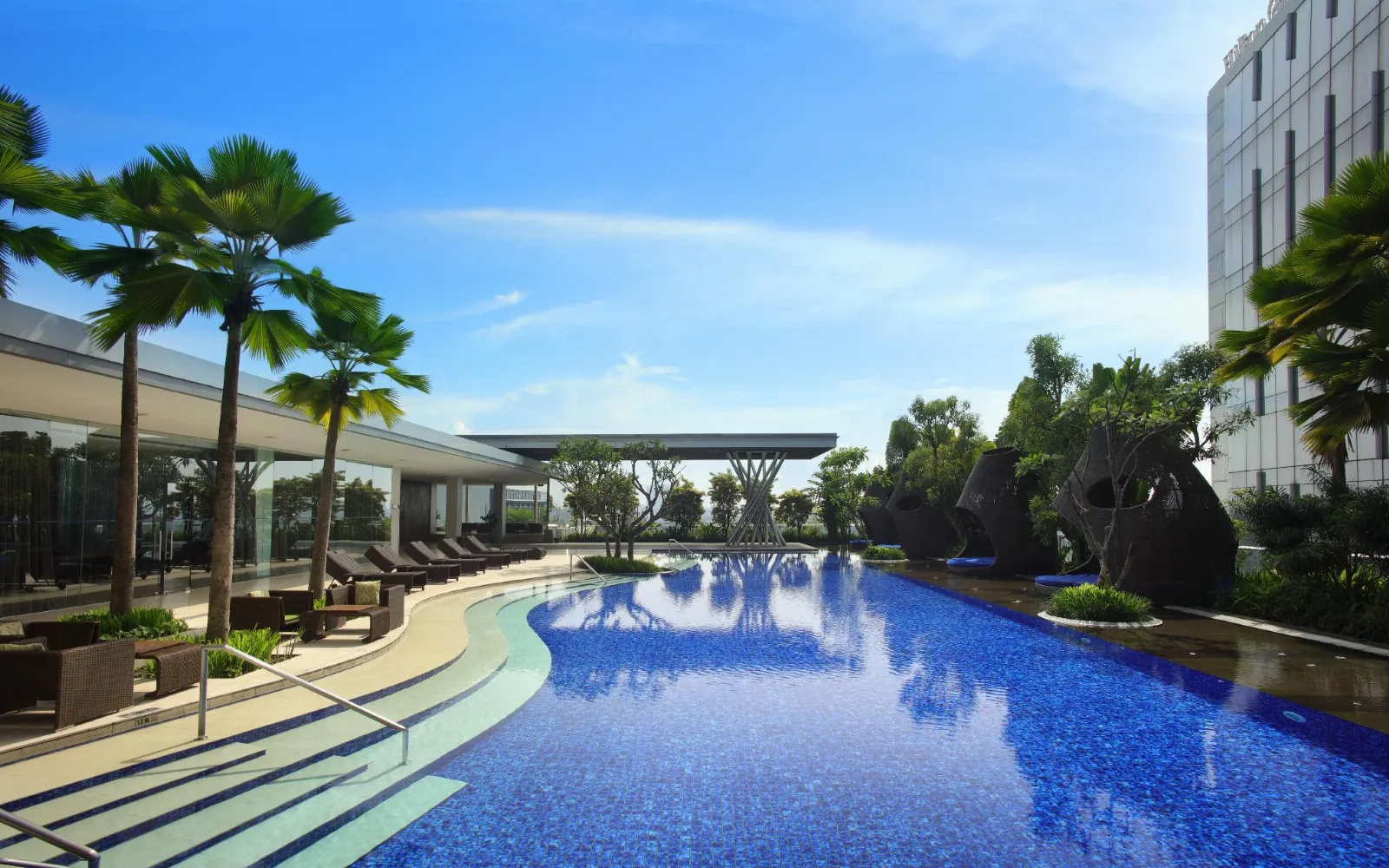 Jiwa Spa & Rooftop Pool at Hilton Bandung
