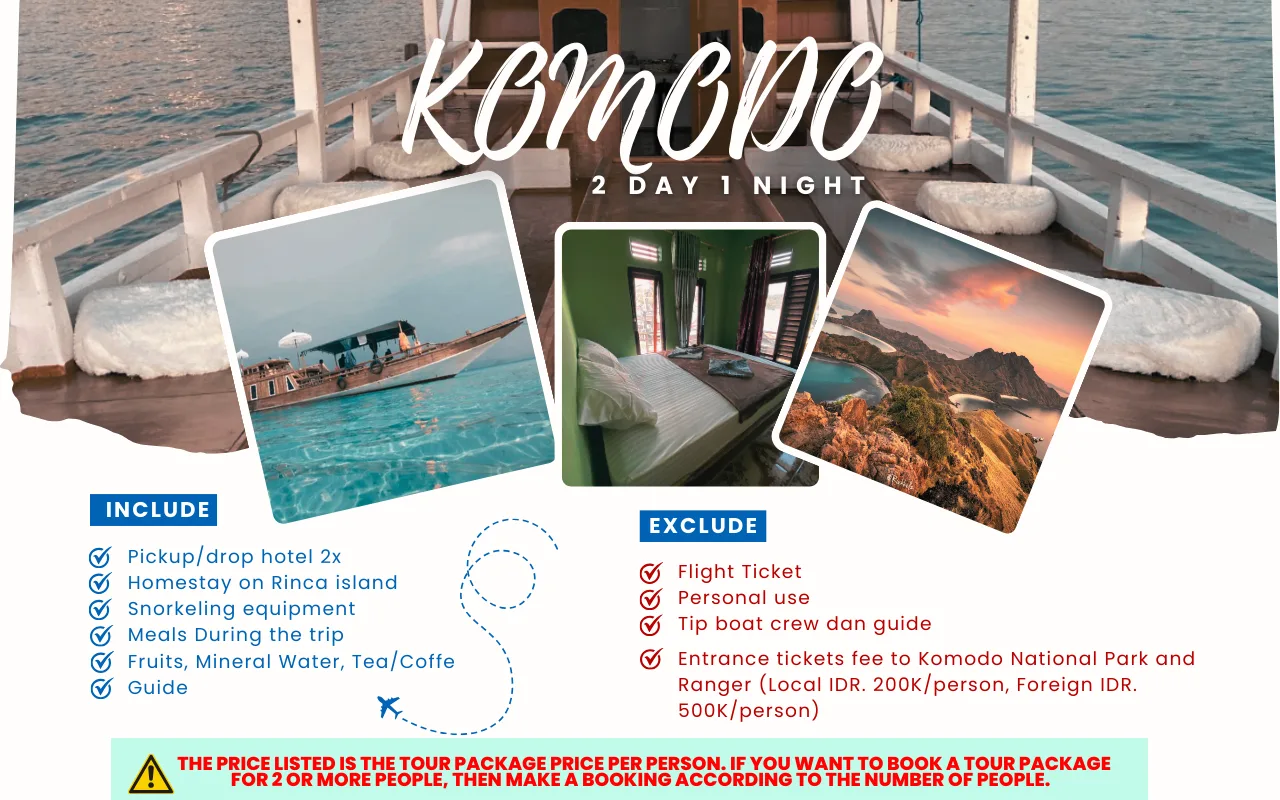 Komodo Island Spa & Wellness at Komodo Open Trip 2 Day 1 Night
