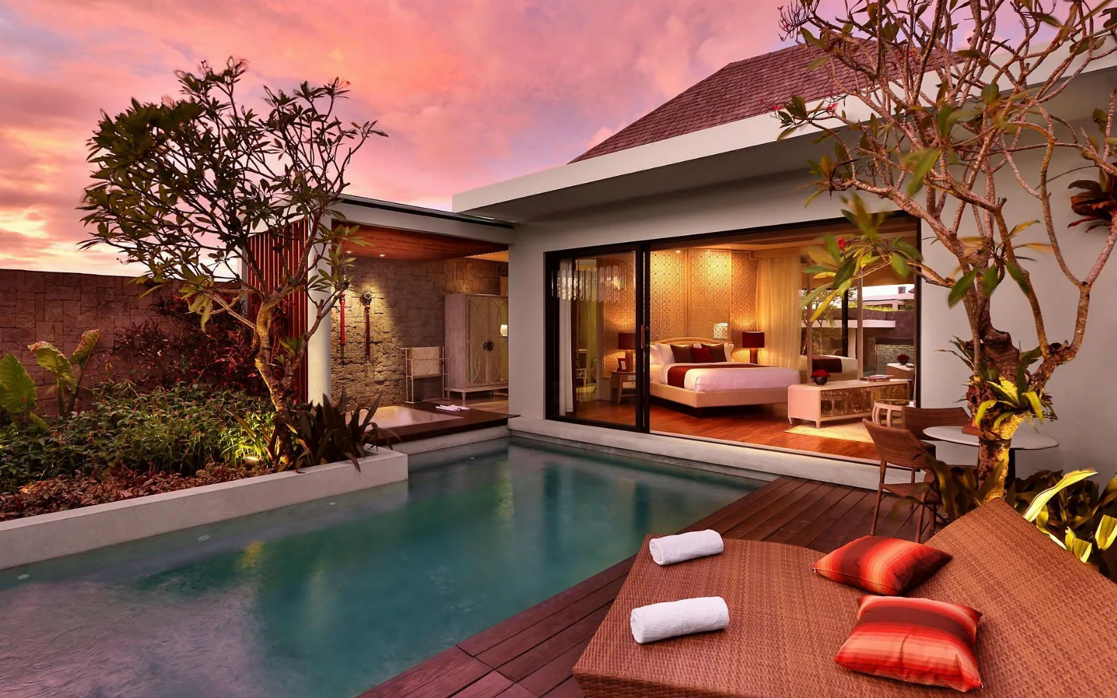 Lagoon Swimming Pool at Berry Amour Romantic Villas