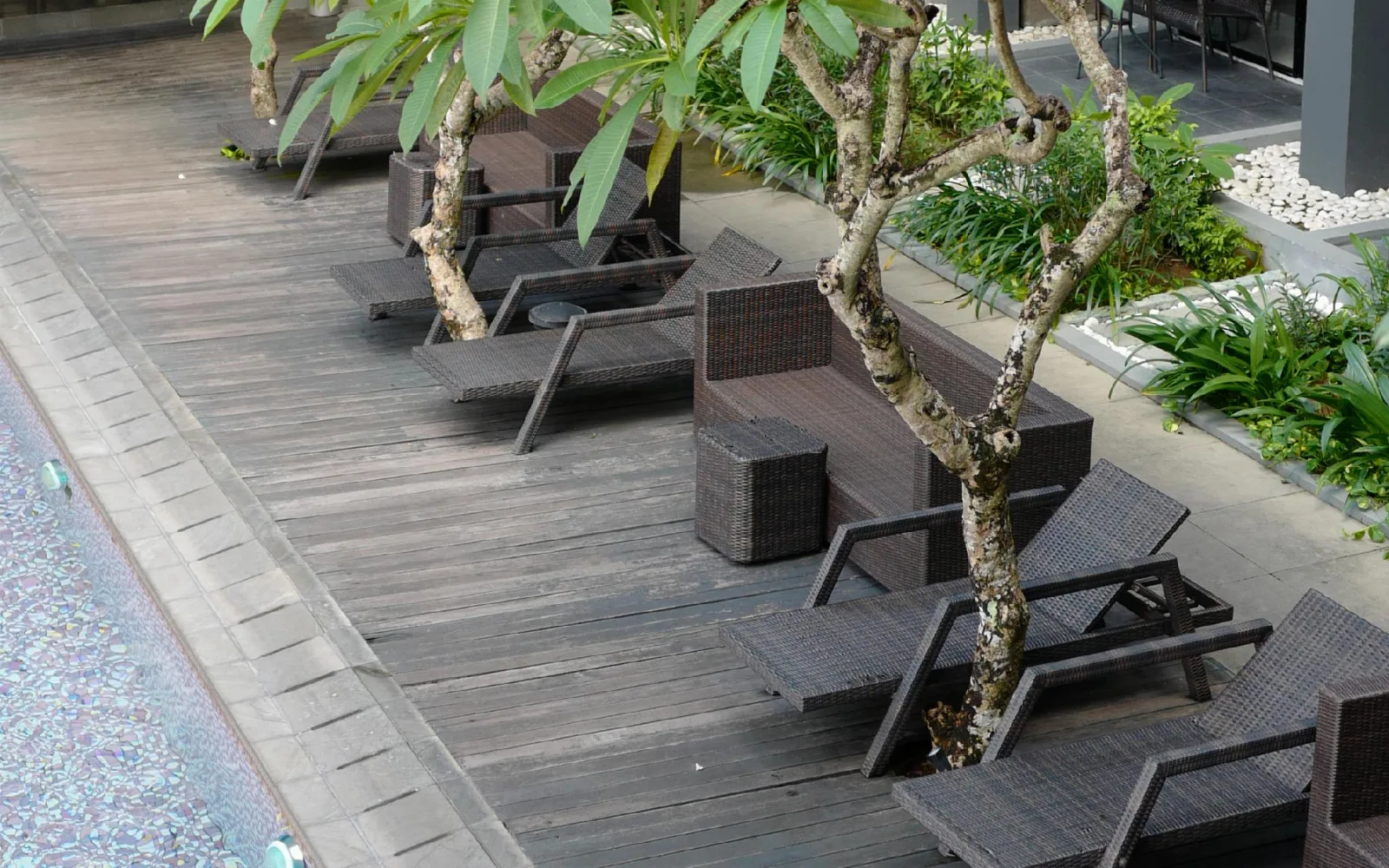 Lagoon Swimming Pool at Conjioo Hotel Kuta Managed by MHM