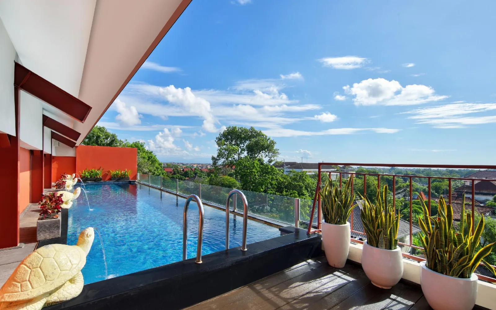 Lagoon Swimming Pool at Four Star by Trans Hotel