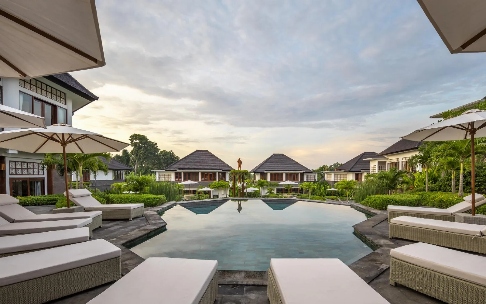Multi-Tier Lagoon Swimming Pools at Swan Paradise A Pramana Experience
