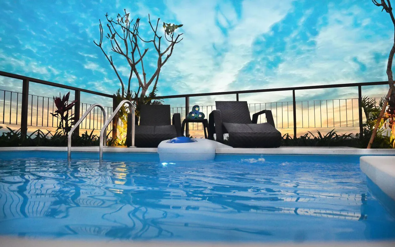 Outdoor Lagoon Pool at Amalfi Hotel Seminyak
