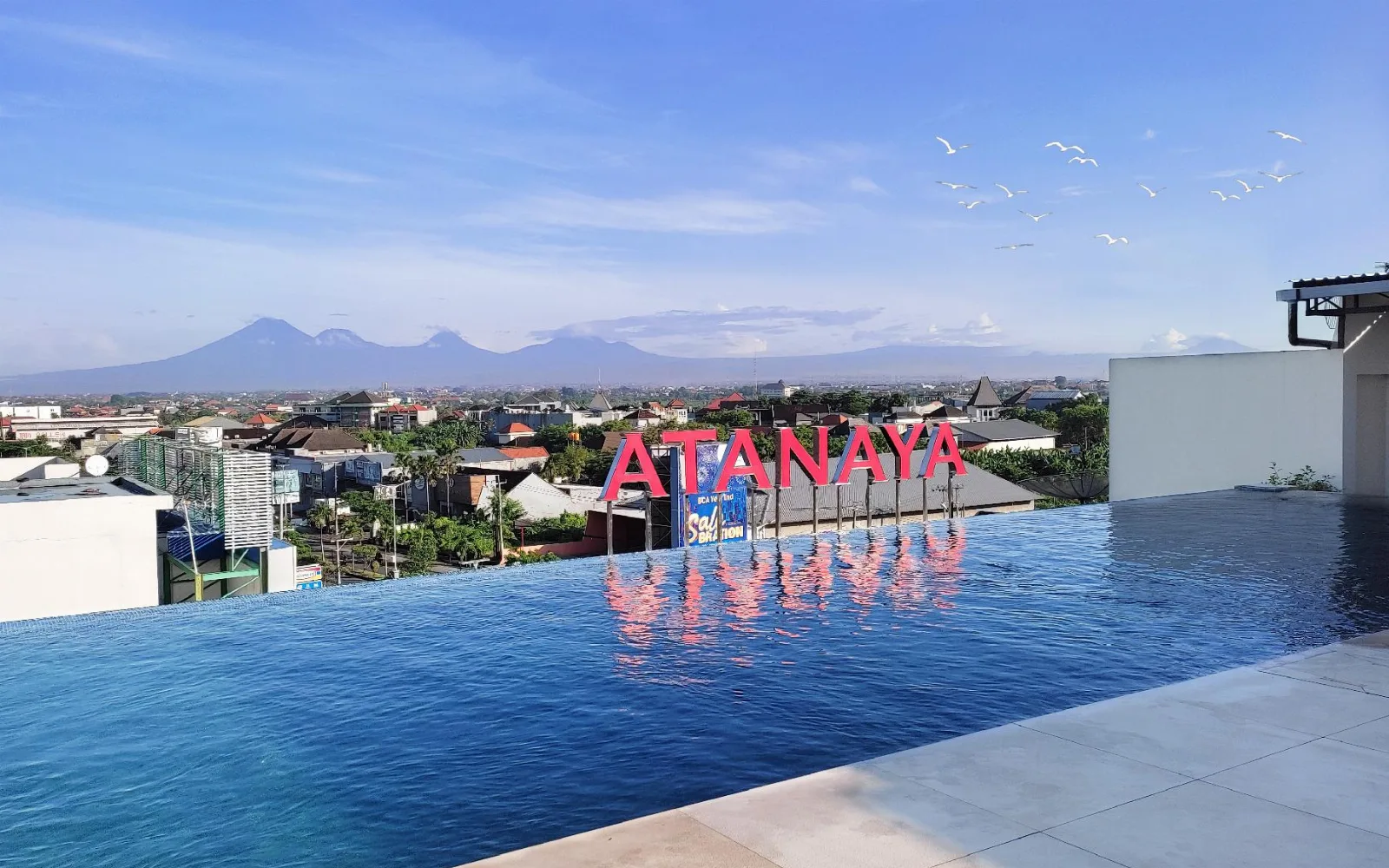 Outdoor Lagoon Pool at Atanaya Kuta Bali