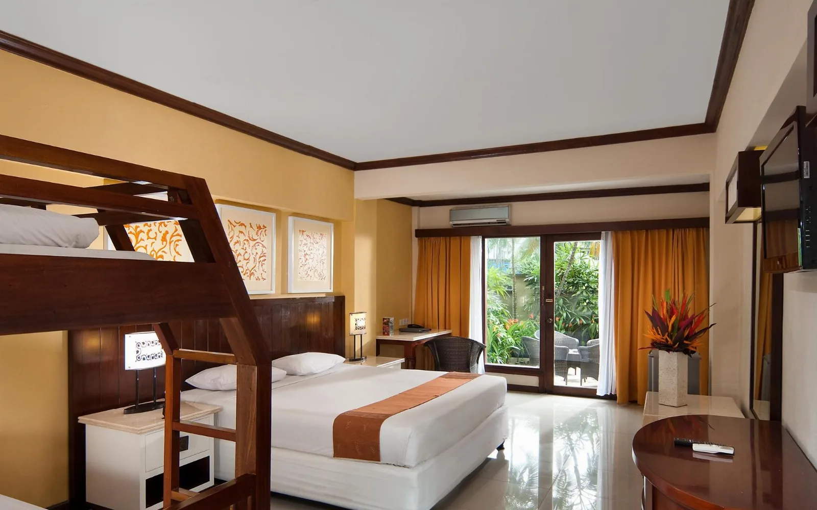 Outdoor Lagoon Pool at Bali Garden Beach Resort
