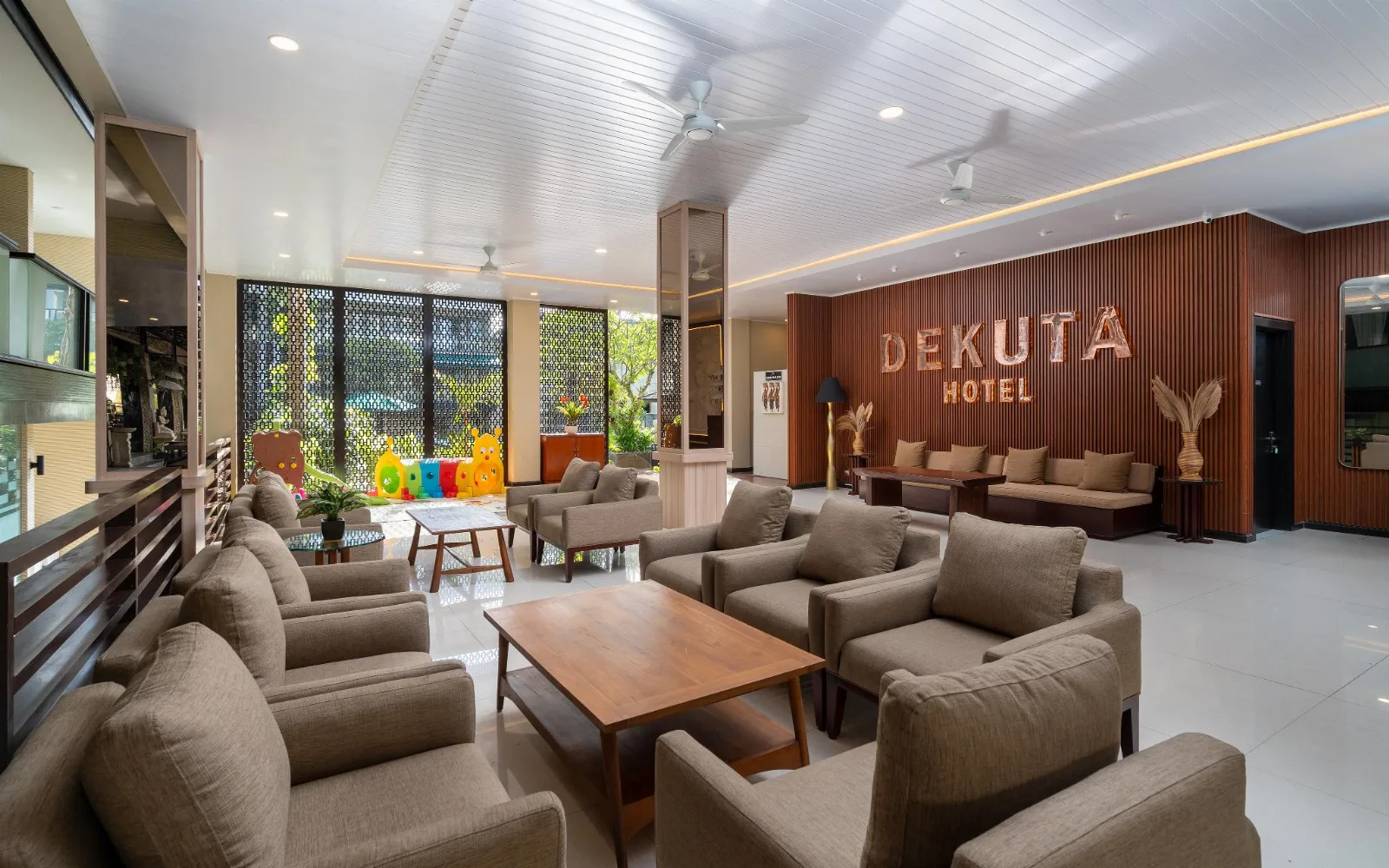 Outdoor Lagoon Pool at Dekuta Hotel