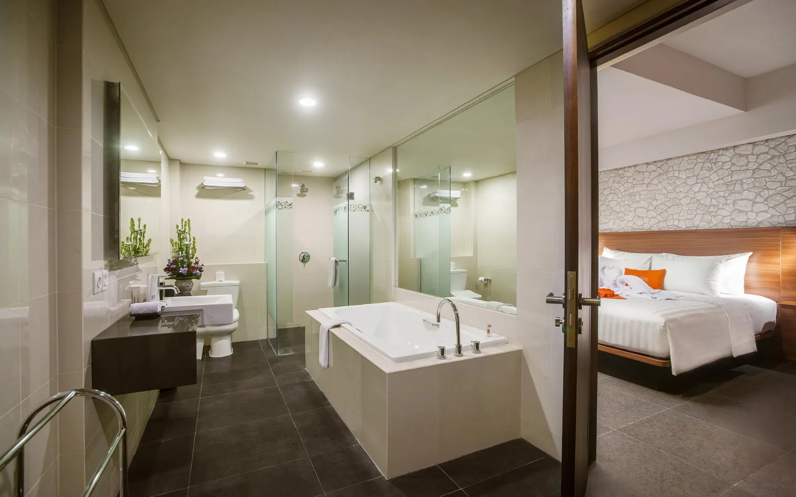 Outdoor Lagoon Pool at J4 Hotels Legian