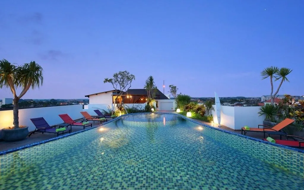 Outdoor Lagoon Pool at Nikhila Seminyak