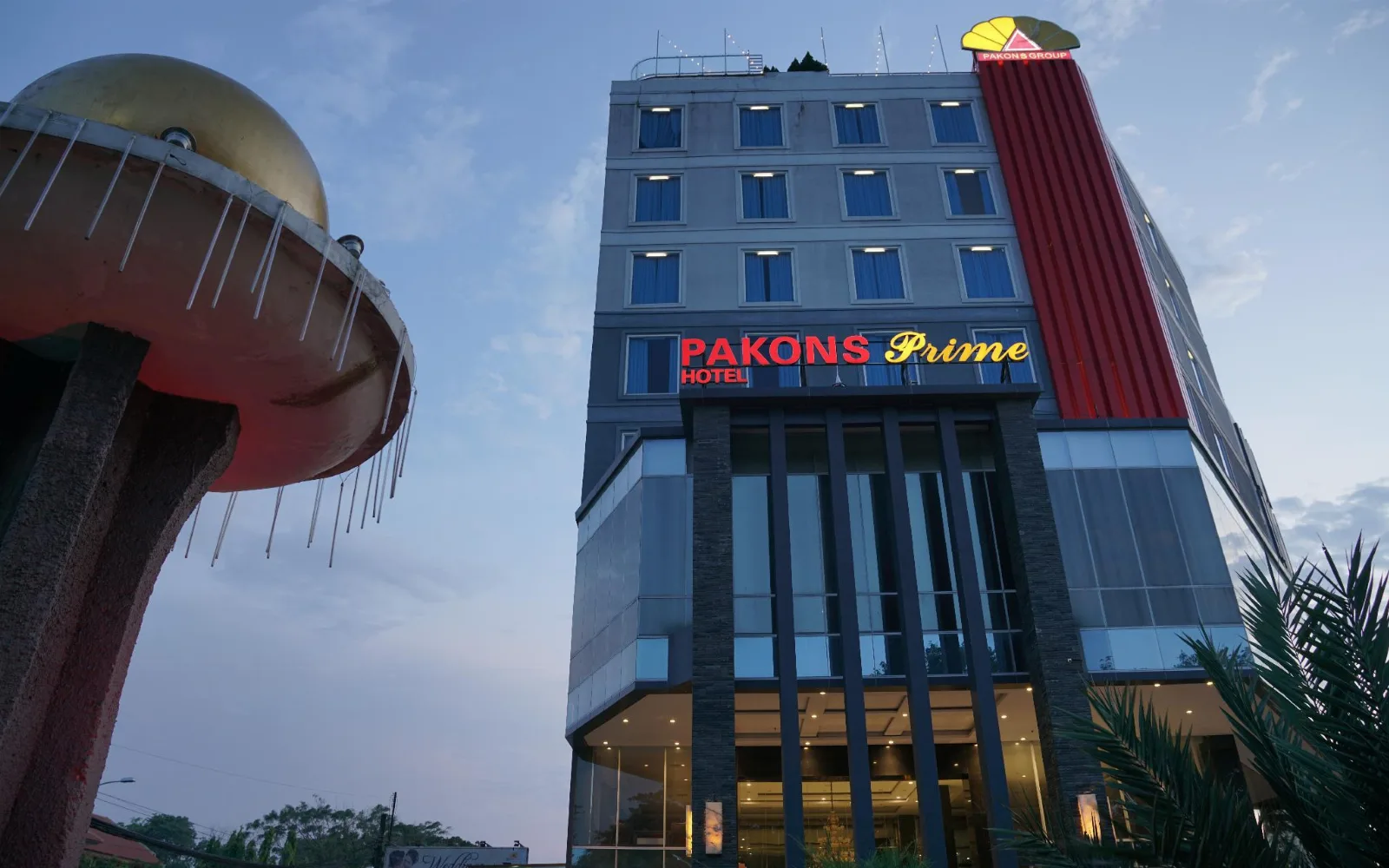 Outdoor Lagoon Pool at Pakons Prime Hotel