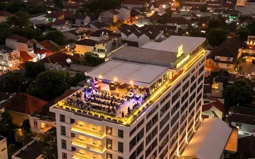 Outdoor Lagoon Pool at The Malioboro Hotel and Conference Yogyakarta