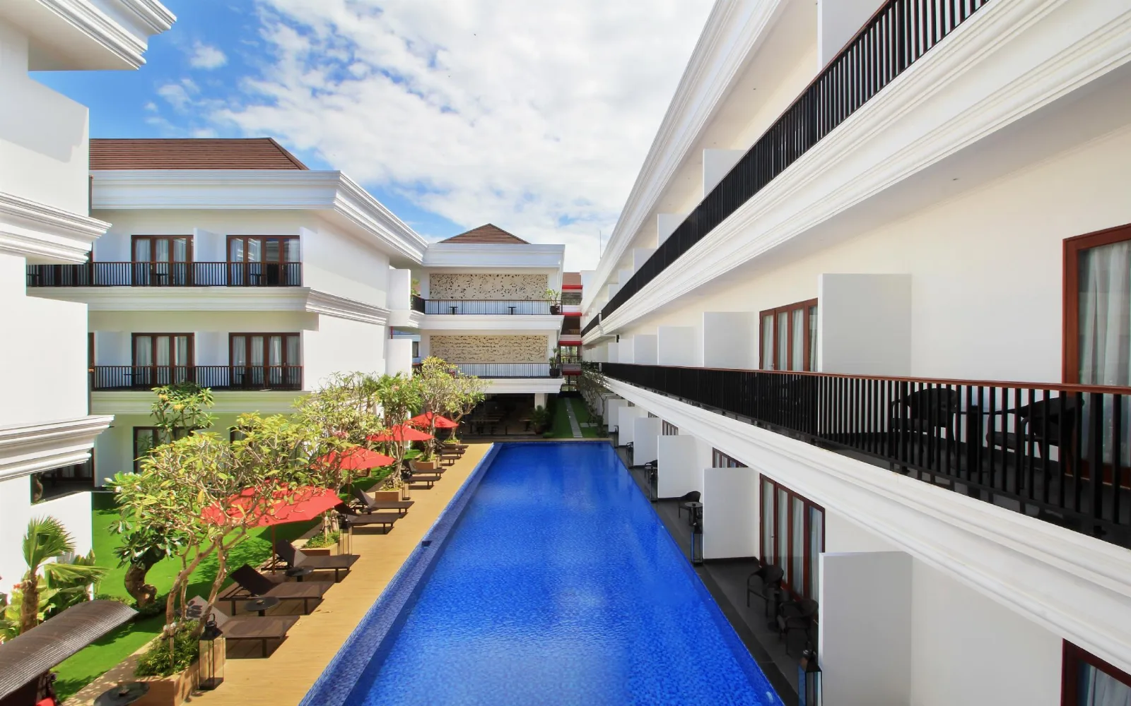 Outdoor Leisure Pool at Grand Palace Hotel Sanur - Bali