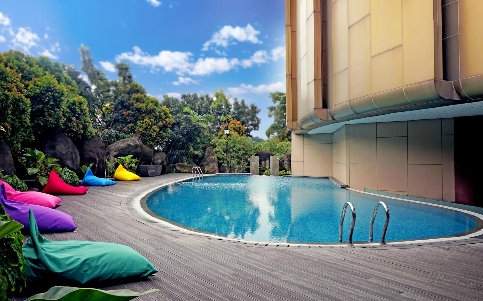 Outdoor Leisure Pool at Grand Soll Marina Hotel @JATAKE