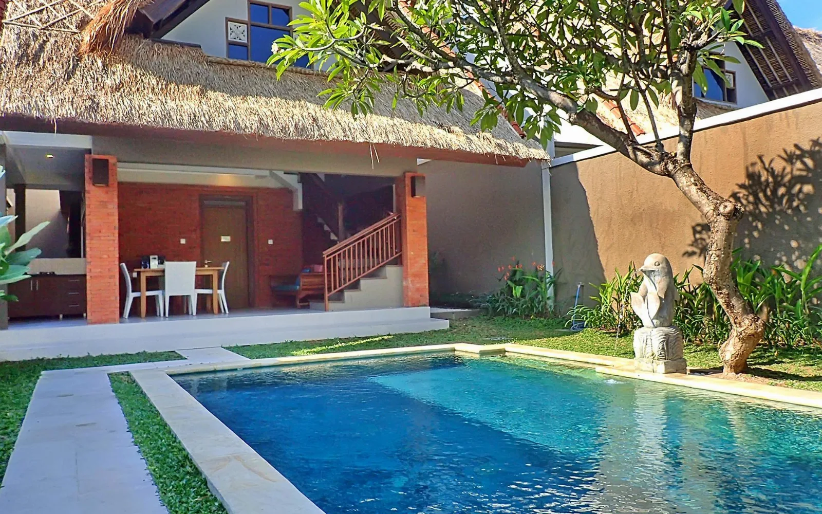 Outdoor Leisure Pool at Mutiara Bali Boutique Resort, Villas and Spa