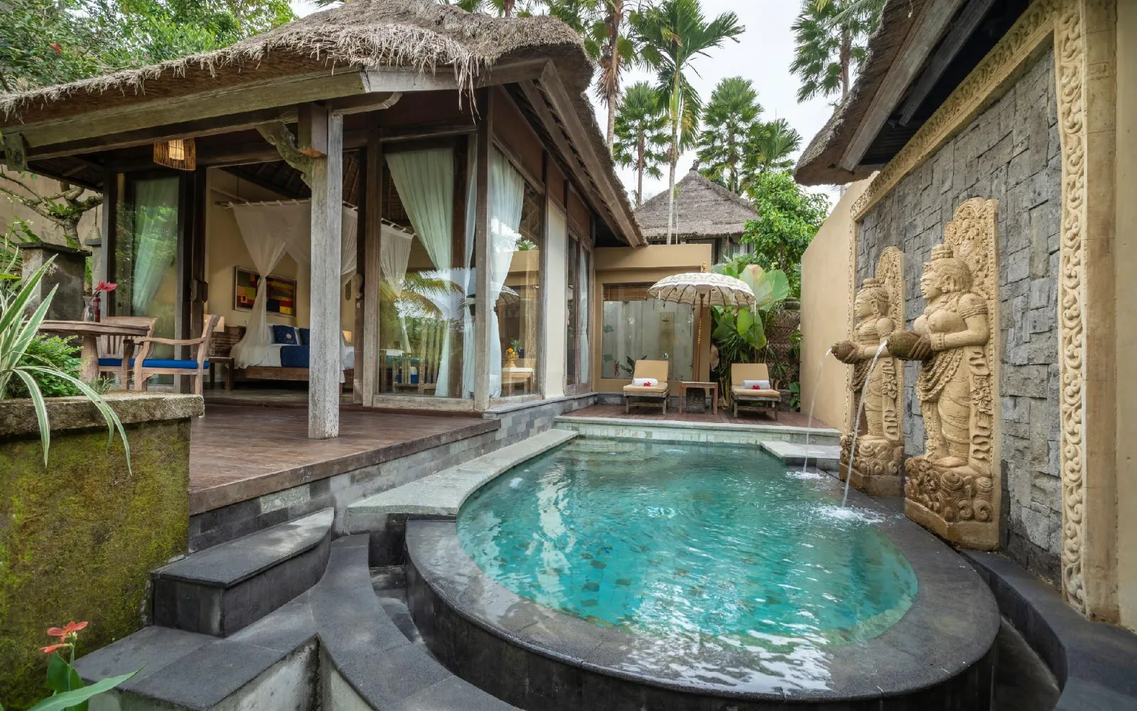 Outdoor Leisure Pool at Puri Gangga Resort Ubud