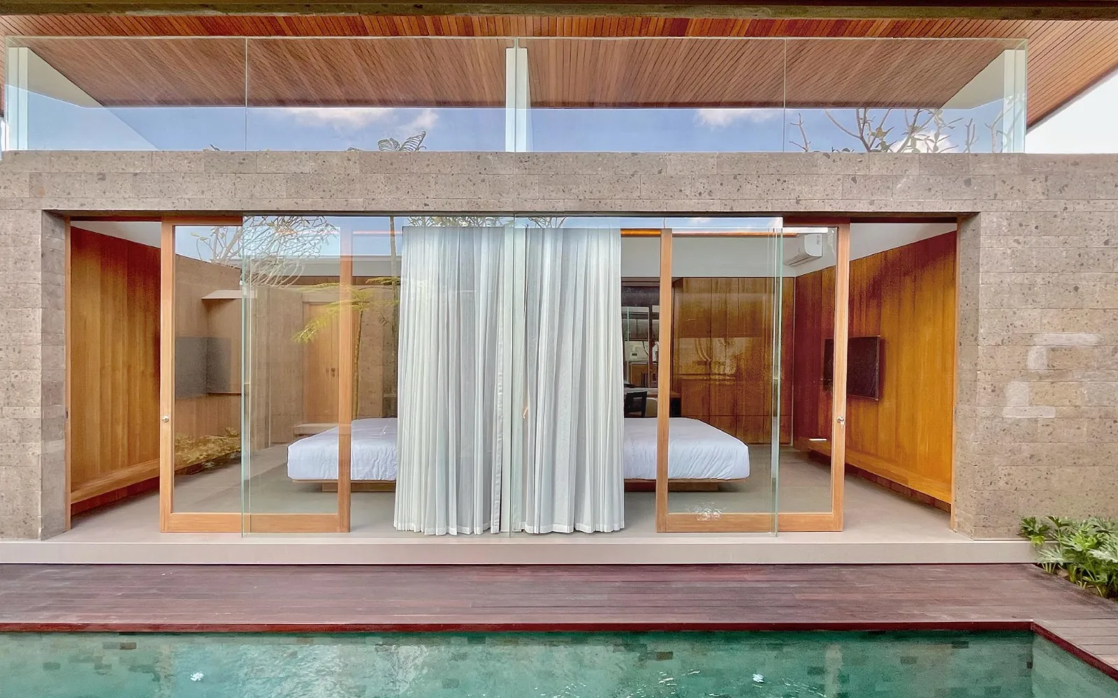 Private Leisure Pool at Domisili Villa Canggu Bali By Fays Hospitality