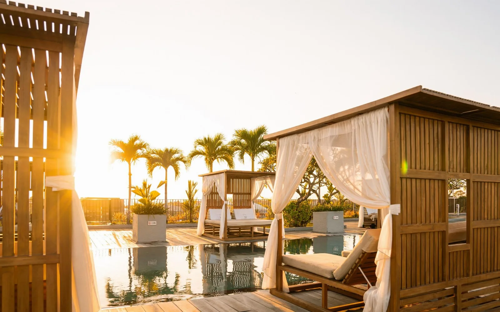 Rooftop Pool & Spa at Cross Paasha Bali Seminyak