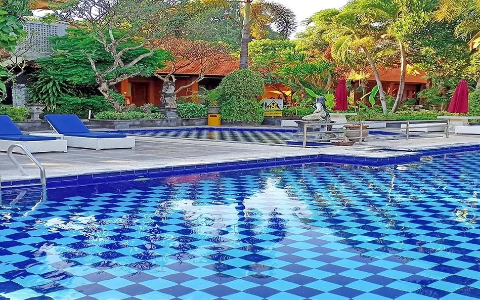 Sindhu Beach Massage Gazebos at Inna Sindhu Beach Resort and Hotel