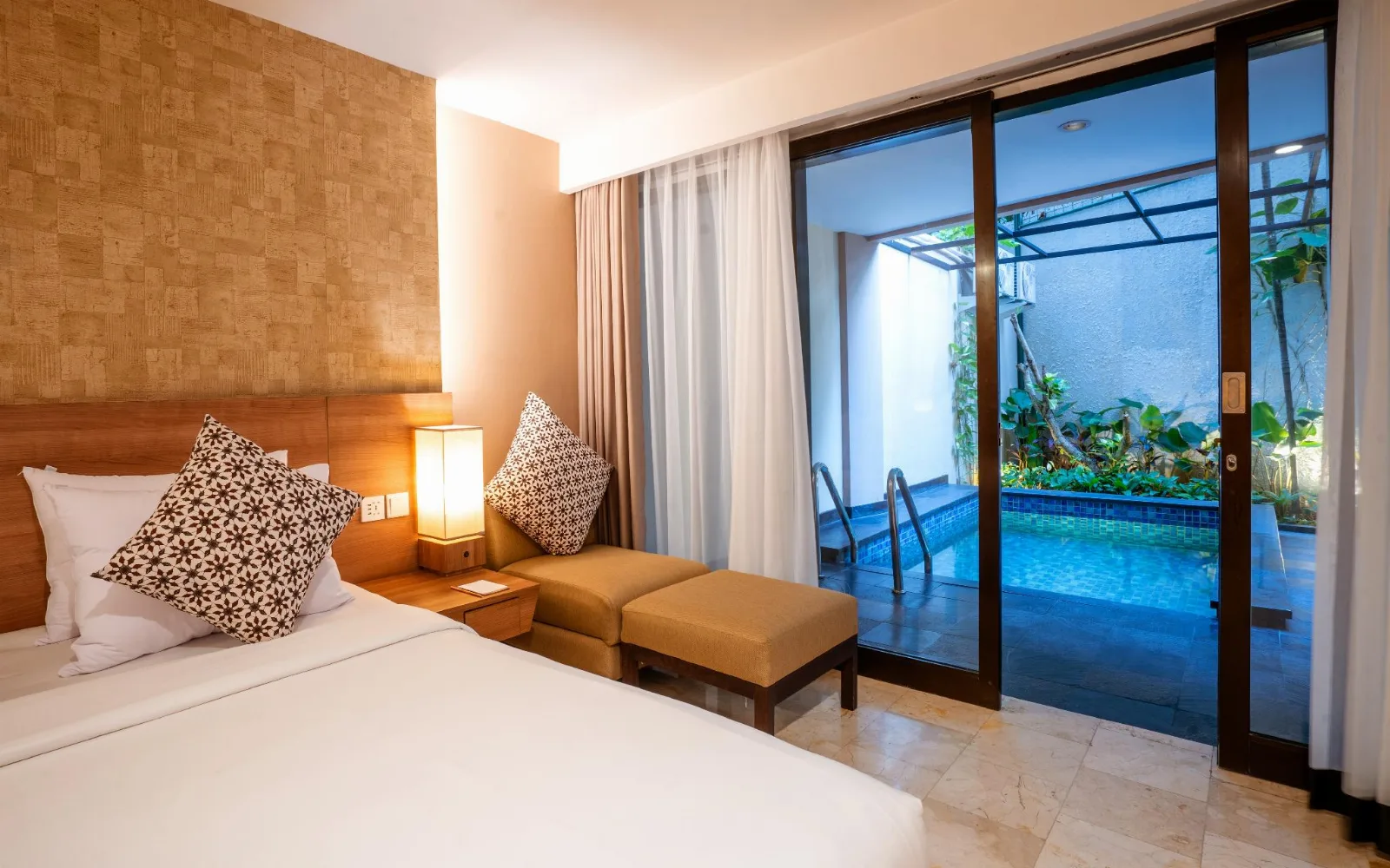 Swimming Pool at Cross Vibe Paasha Atelier Bali Kuta