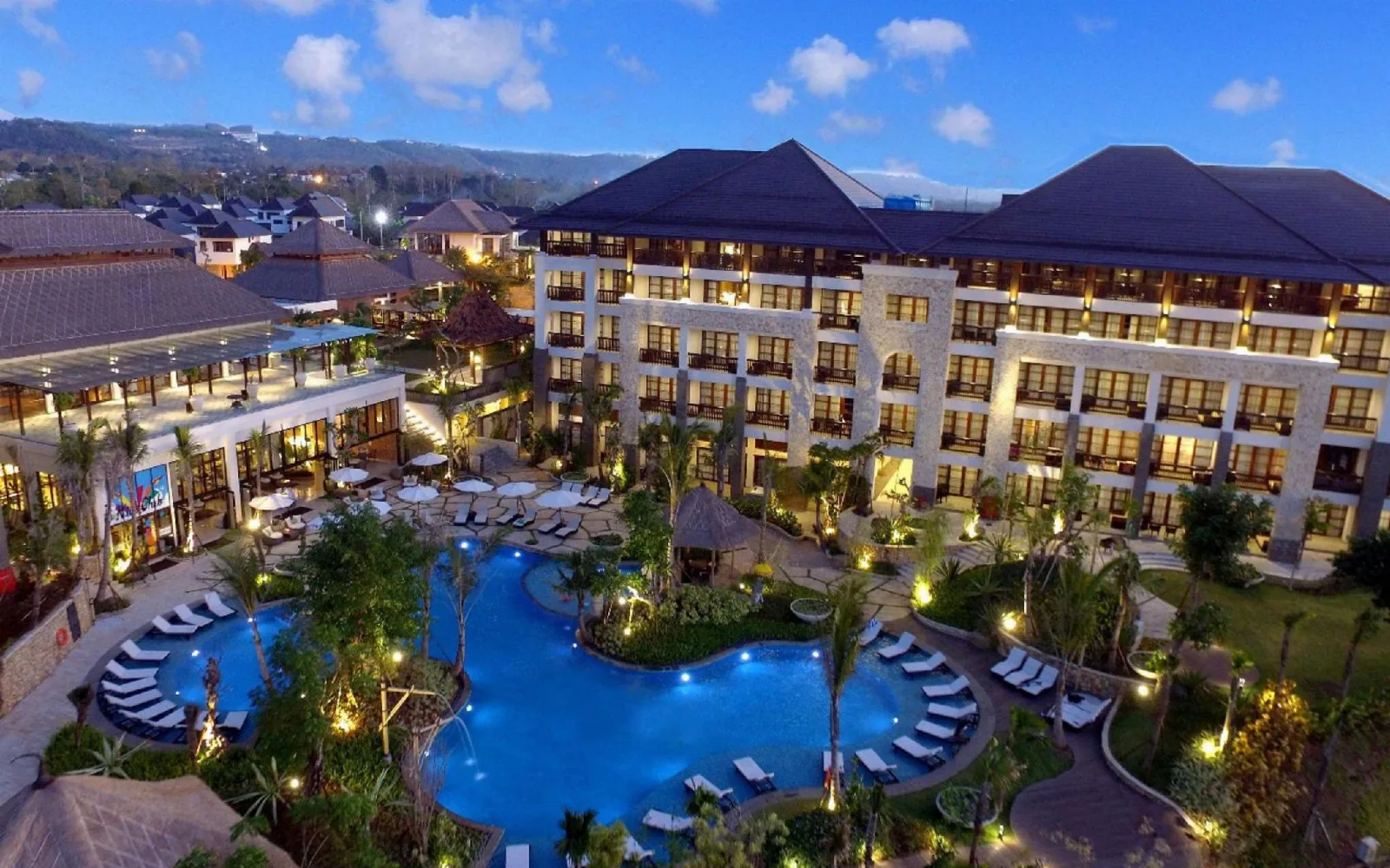 Swimming Pool at ROYAL TULIP SPRINGHILL RESORT JIMBARAN
