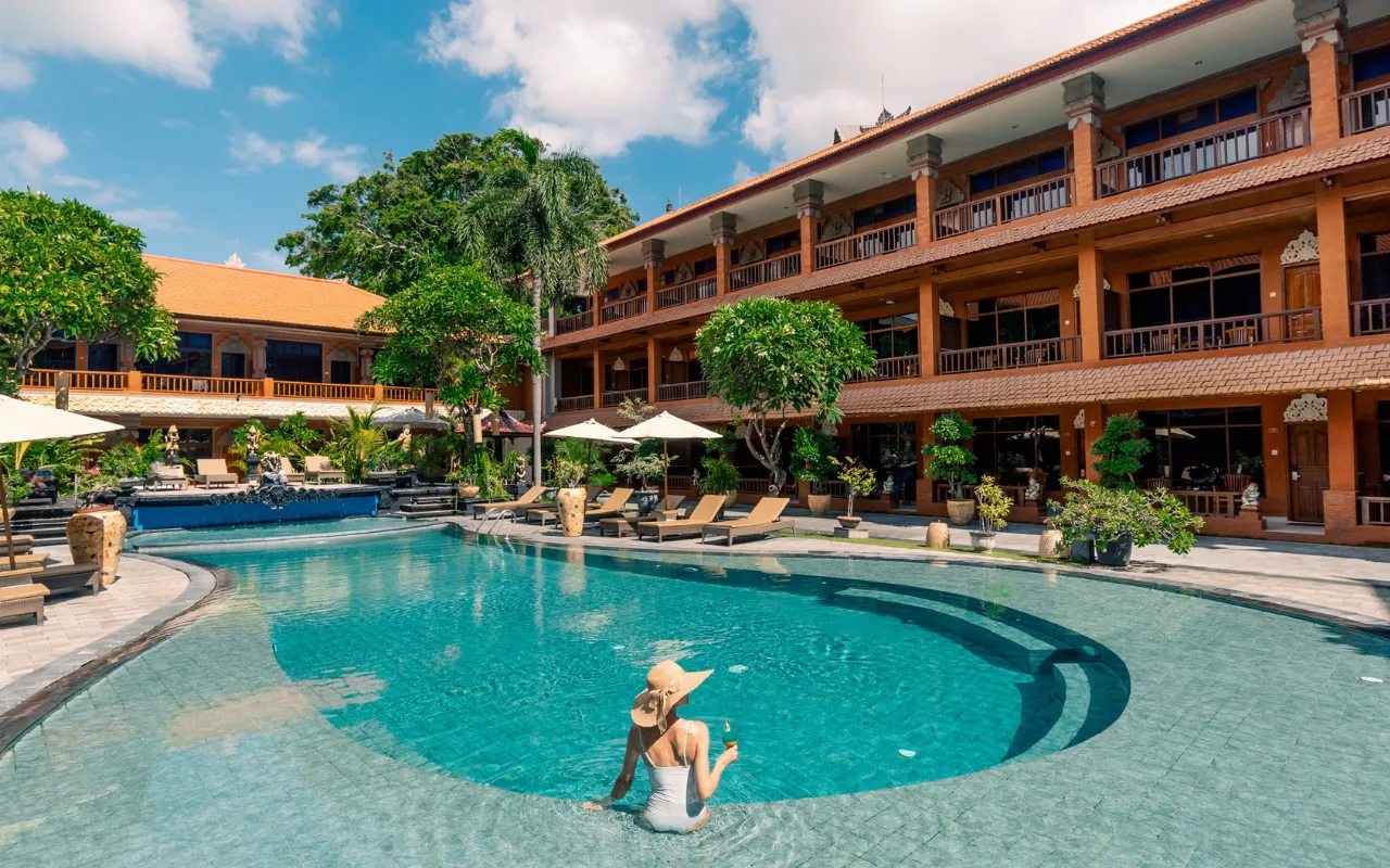 Swimming Pool at Wina Holiday Villa Hotel